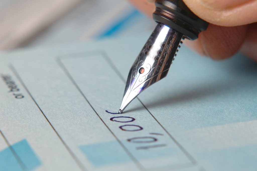 cheque différé leclerc
