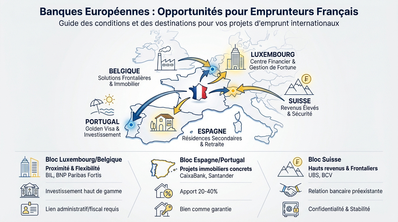 Banques européennes et prêts immobiliers