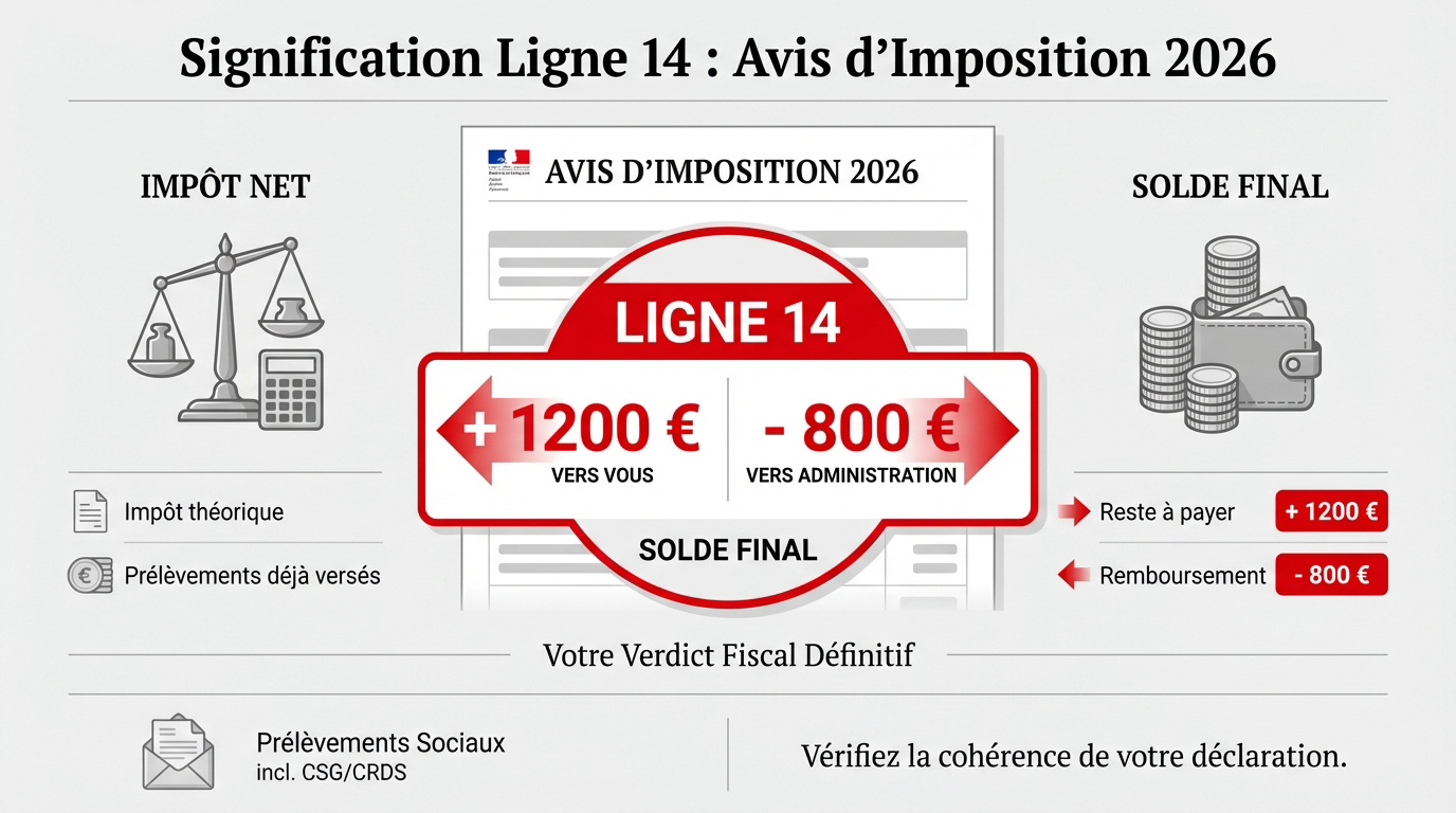 Comprendre La Ligne 14 De Votre Avis D imposition 2026 Actu Finances Comprendre La Ligne 14 De Votre Avis D imposition 2026 Actu Finances