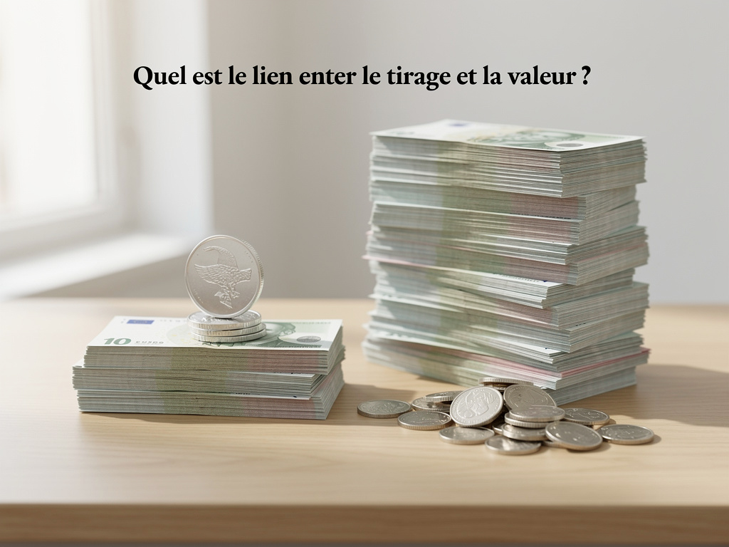 Quel est le lien entre le tirage et la valeur ?