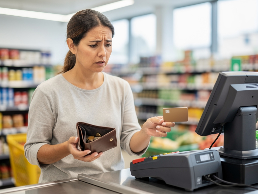 Signe n°2 : vous faites vos achats à crédit par nécessité