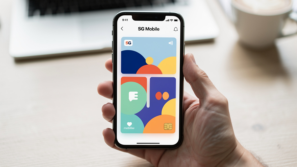 Application mobile SG sur smartphone