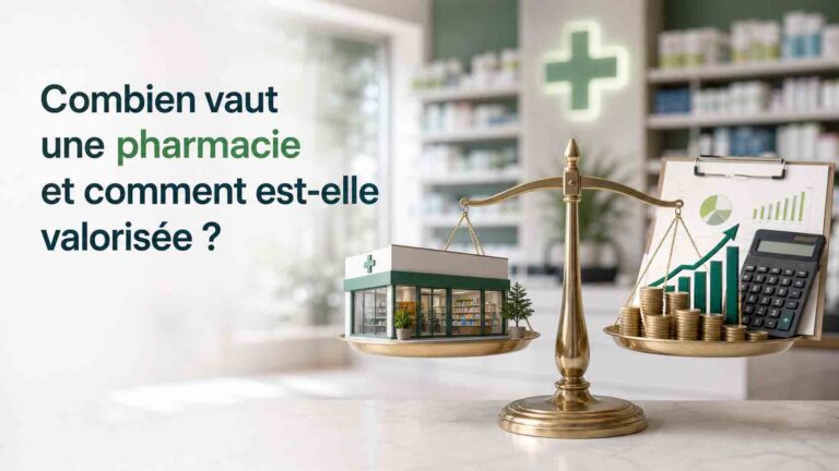 Combien vaut une pharmacie et comment est-elle valorisée ?