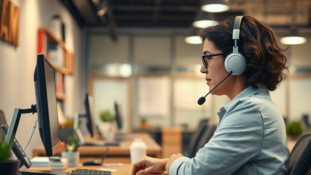 Appel téléphonique au service client