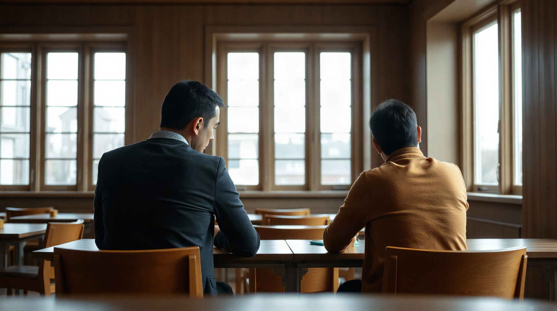 Conseiller bancaire aidant un client en agence