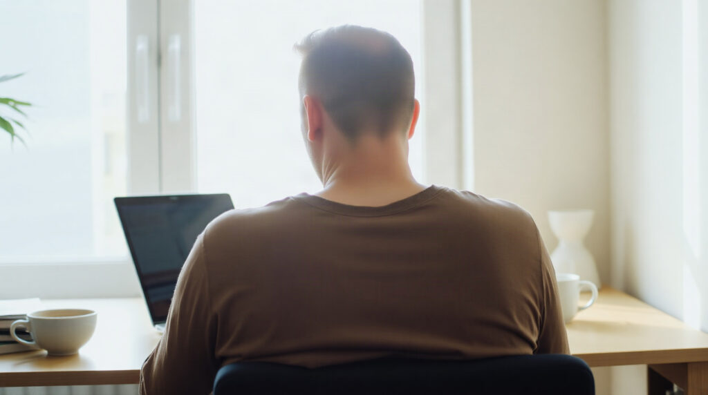 Une personne consultant son épargne sur un ordinateur portable